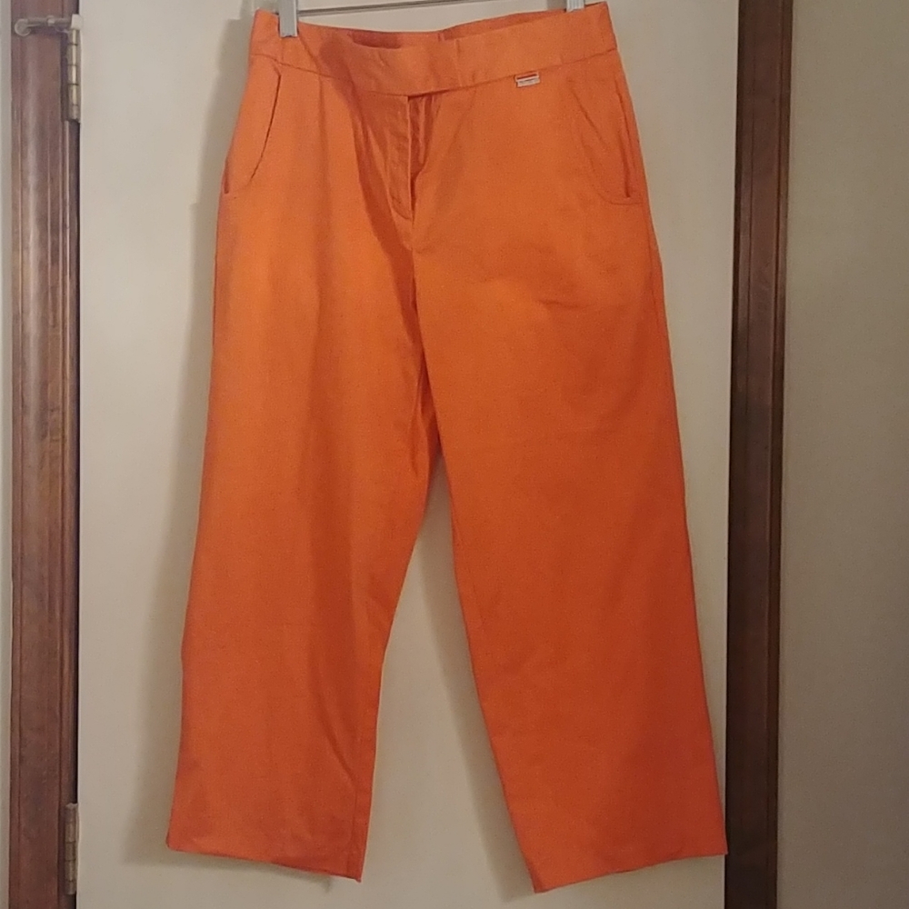 Ashworth orange golf pants worn once